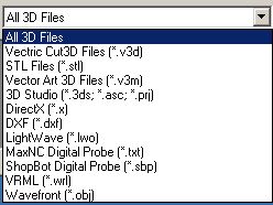 Cut3D Open File
